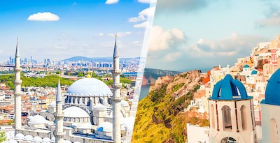 Istanbul, Athènes et Santorin