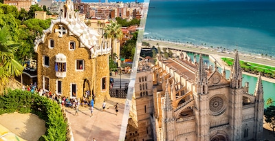 Barcelone et Majorque avec transfers et voiture de location Barcelone et Majorque avec transfers et voiture de location