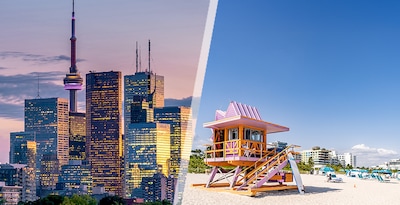 Toronto, New York et Miami Toronto, New York et Miami