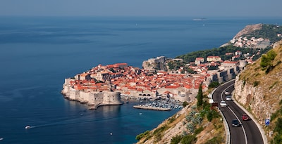 Route de Zagreb à Dubrovnik