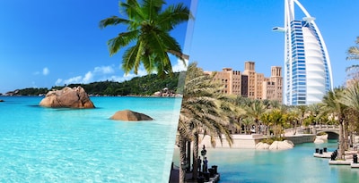 Dubaï et Seychelles (Praslin)