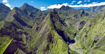 Route à travers la Réunion avec plages à Maurice Route à travers la Réunion avec plages à Maurice