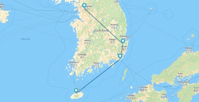 Séoul, Gyeongju, Busan et l'île de Jeju Séoul, Gyeongju, Busan et l'île de Jeju