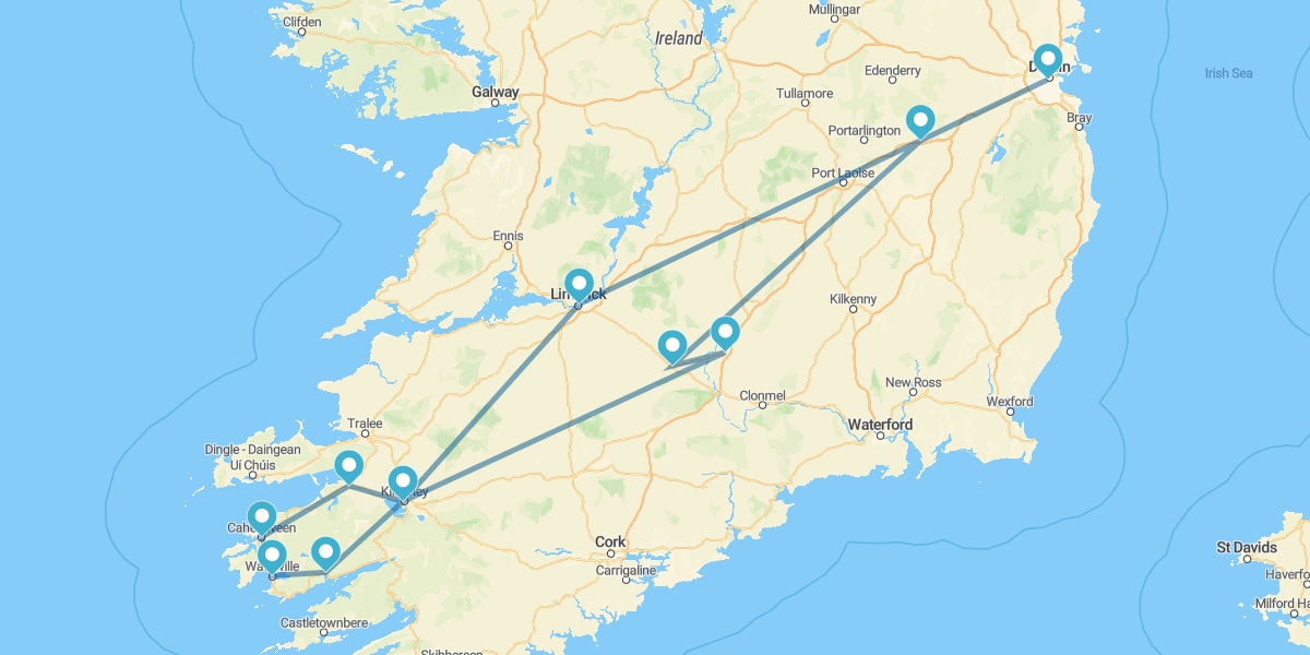 Route par le Sud-ouest de l'Île Émeraude I