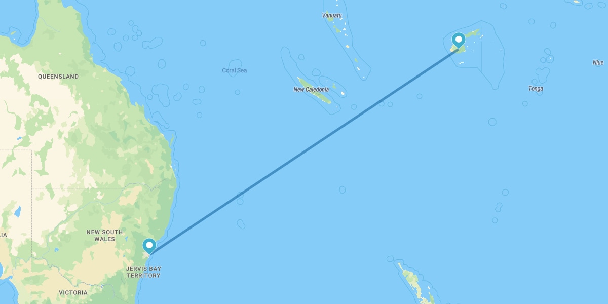 Sydney et Viti Levu