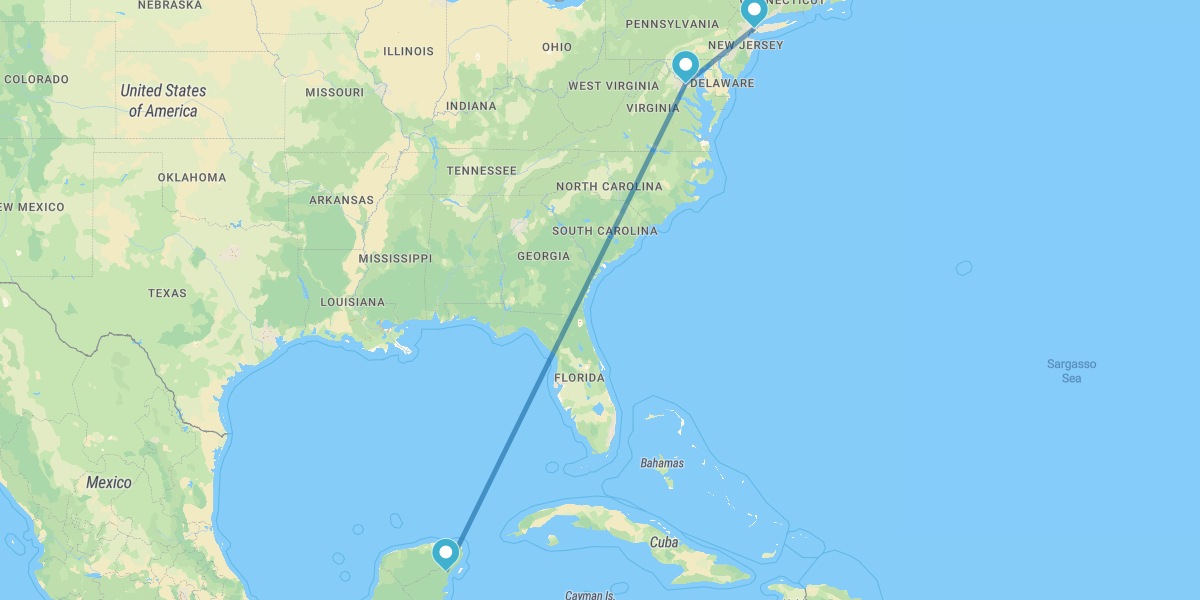 New York, Washington et la Riviera Maya