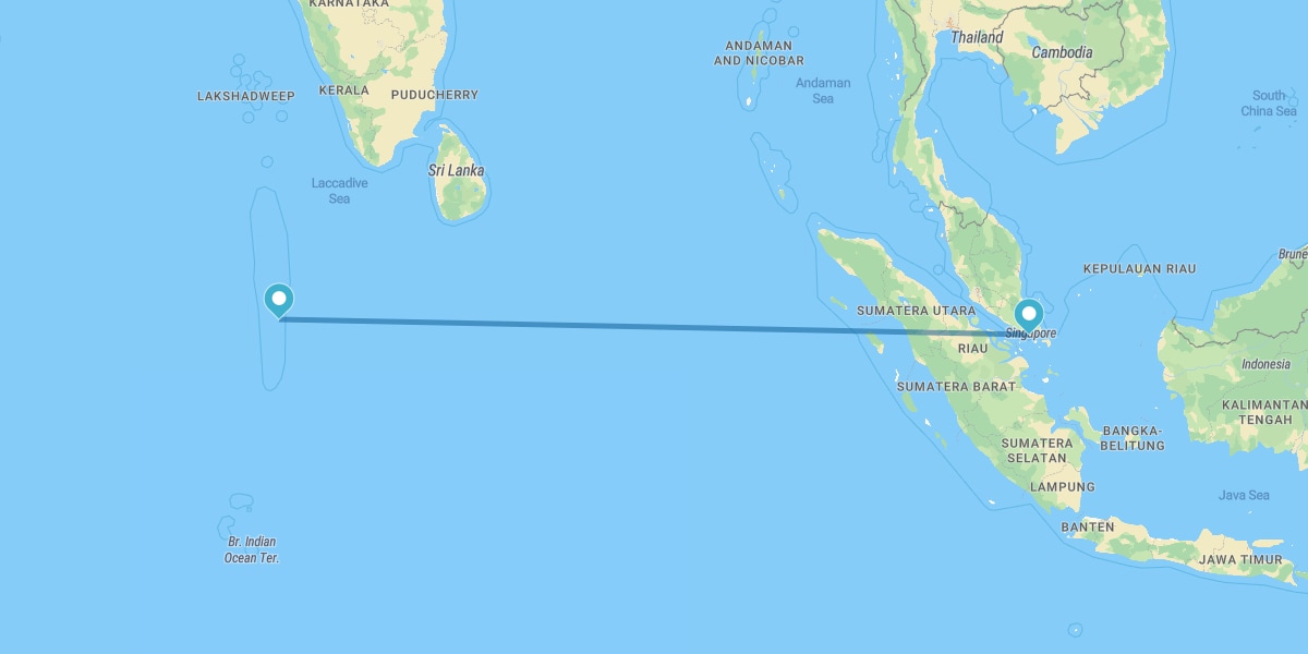 Singapour et Maldives