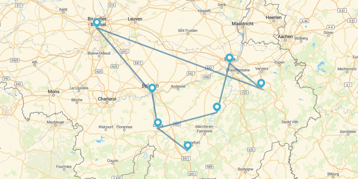 Route par la Wallonie