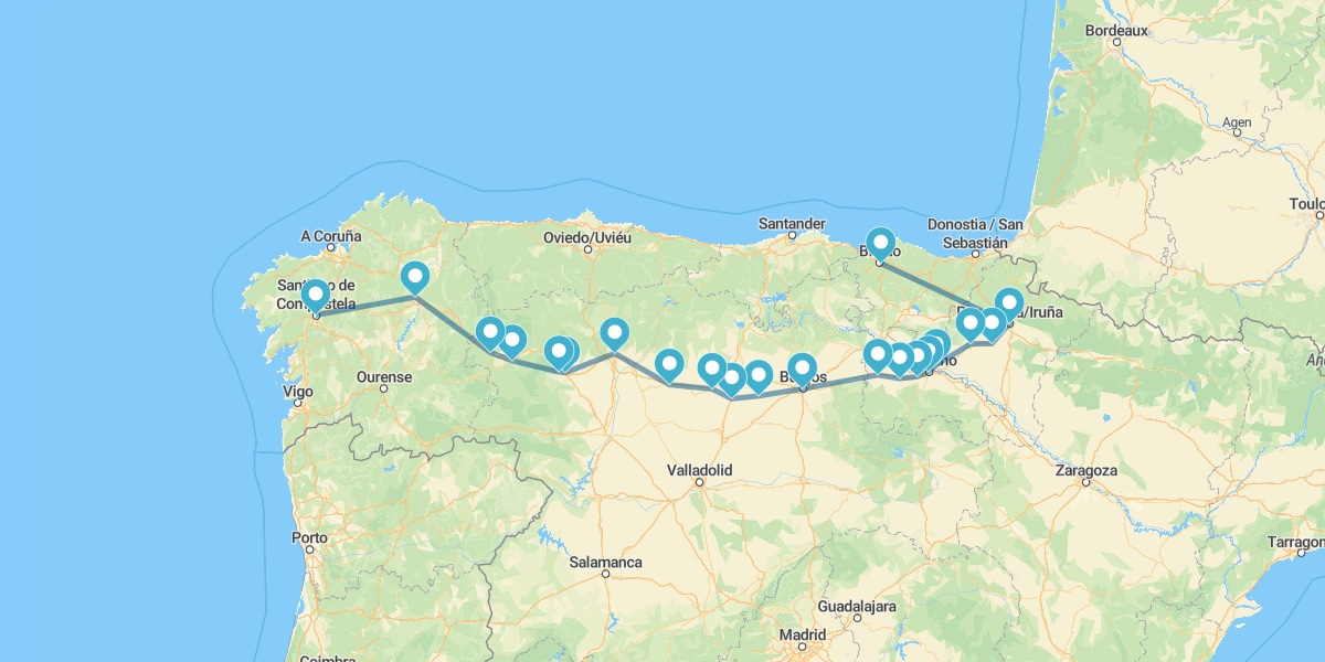 Route du Pèlerinage de Saint-Jacques, du roman au gothique