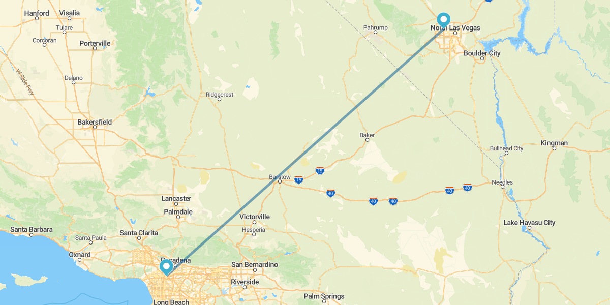 Las Vegas et Los Angeles