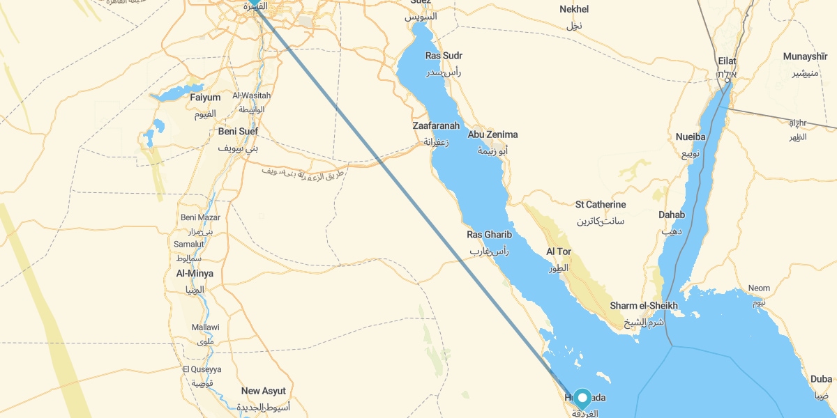 Hurghada et Le Caire