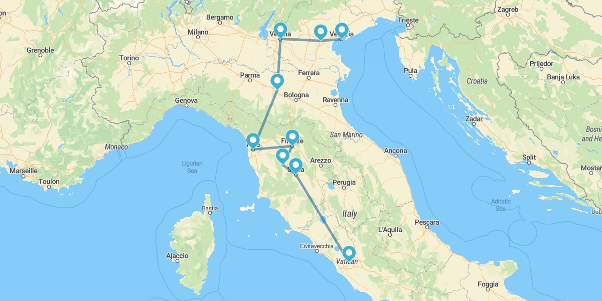 Route par les Villes et Trésors du Patrimoine Mondial