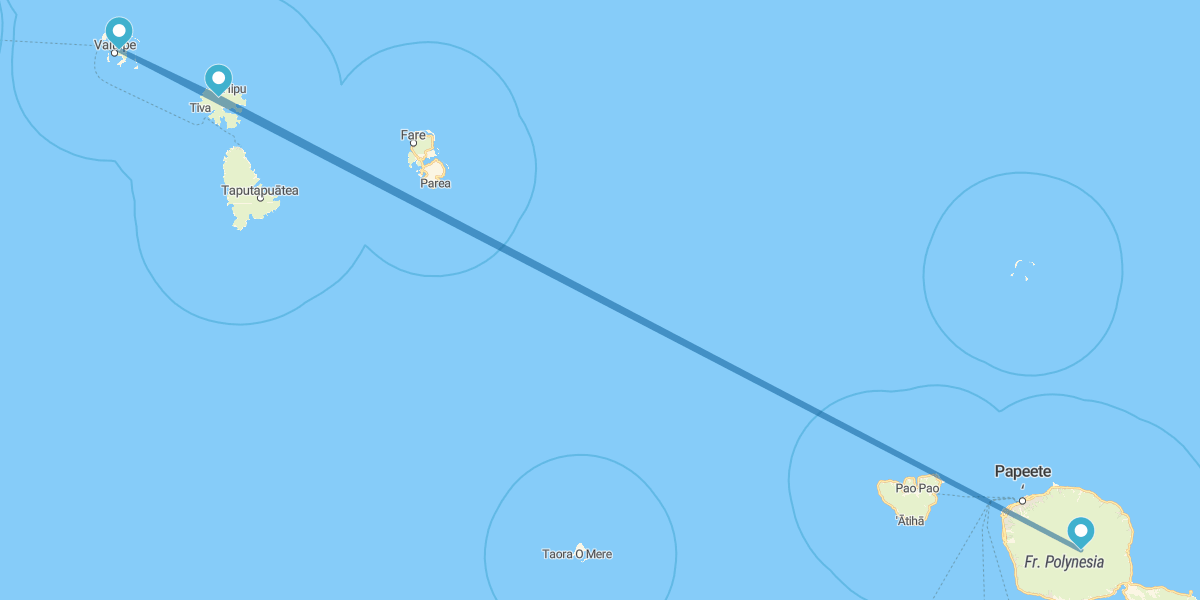 Tahiti, Bora Bora et Tahaa