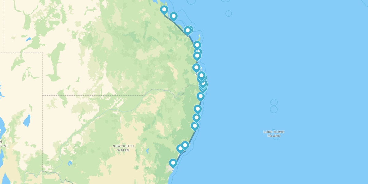 Route Aussie, de Sydney à Rockhampton