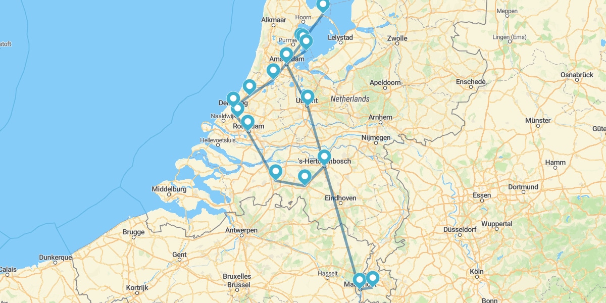 La Grande Route des Emblèmes Néerlandais