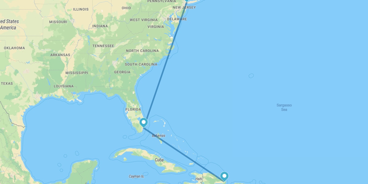 New York, Miami et Punta Cana