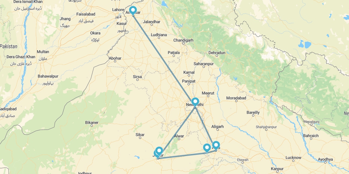 Triangle d’Or et Amritsar