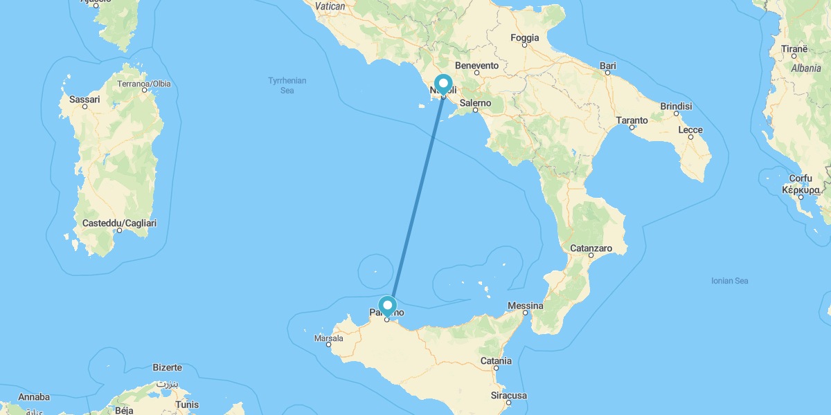 Naples et Palerme