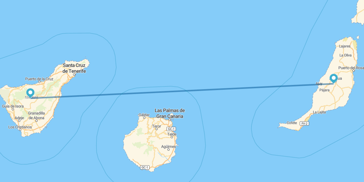 Tenerife et Fuerteventura avec voiture de location