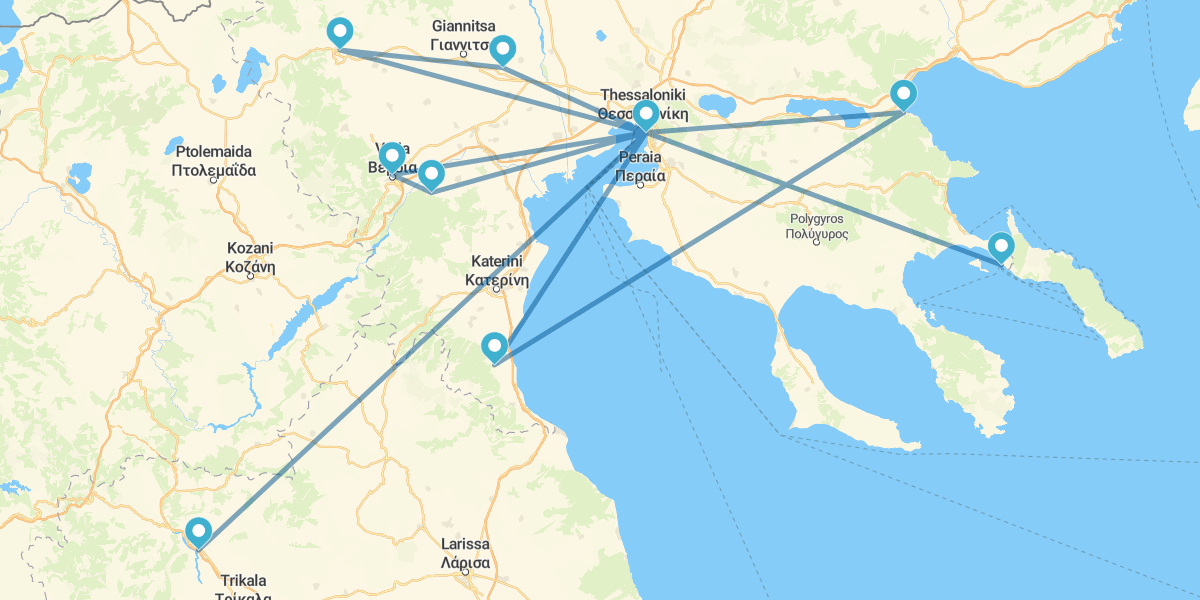 Grèce du Nord, Mont Olympe et Météores