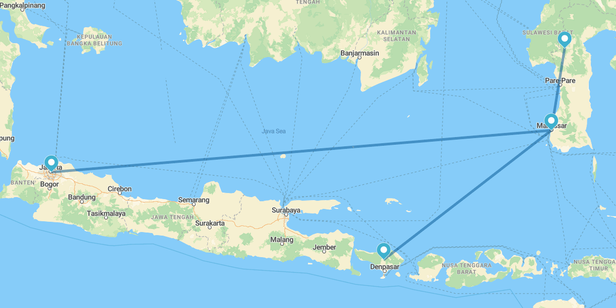 Sulawesi et Bali