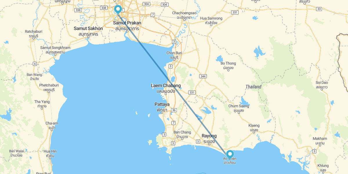 Bangkok et Koh Samet