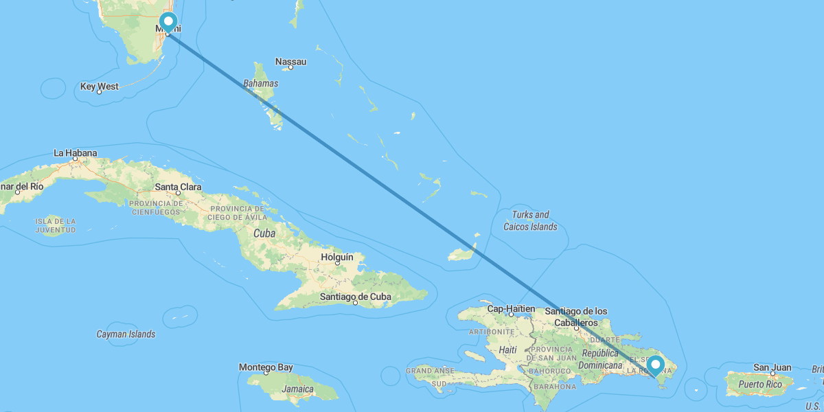 Miami et Bayahibe