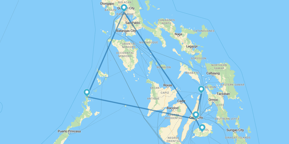 Manille, El Nido, Bohol et Malapascua