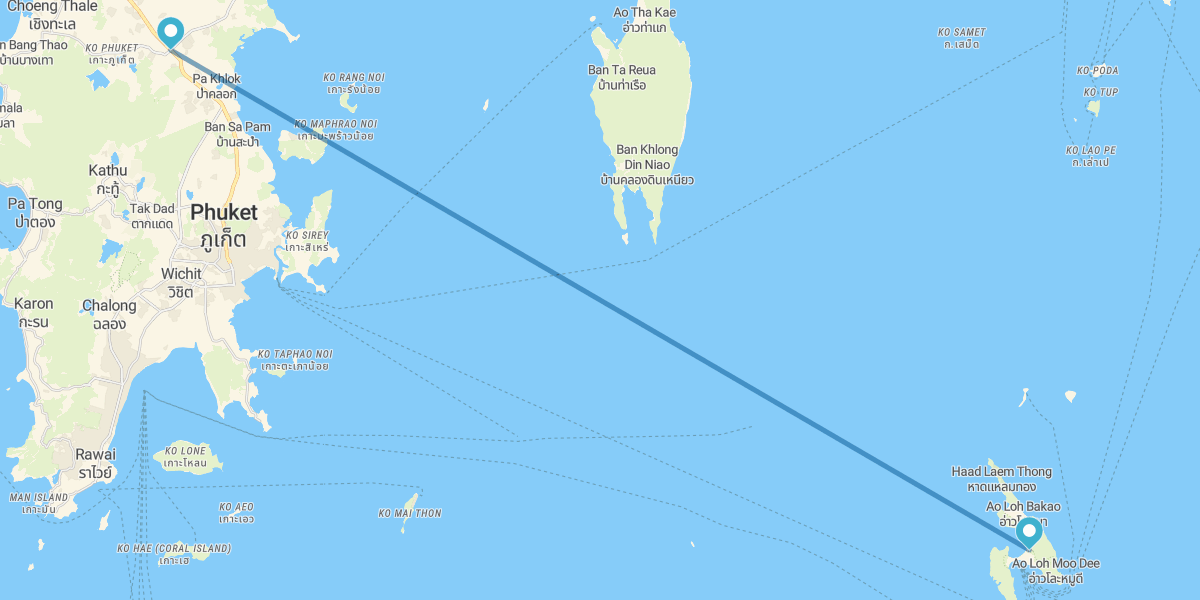 Phuket et Phi Phi