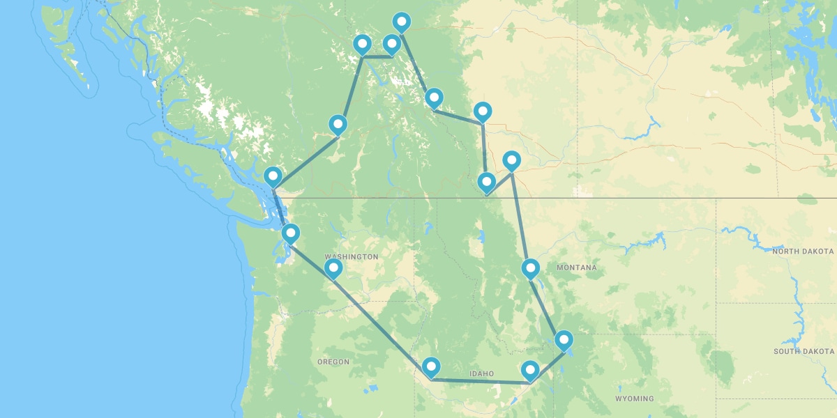 Seattle et Rouchoses canadienses et américanes