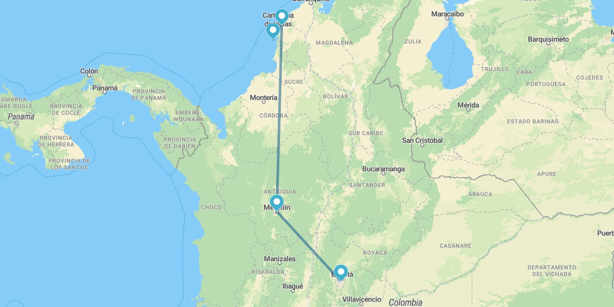 Bogota, Zipaquira, Medellin, Carthagene et Isla del Encanto