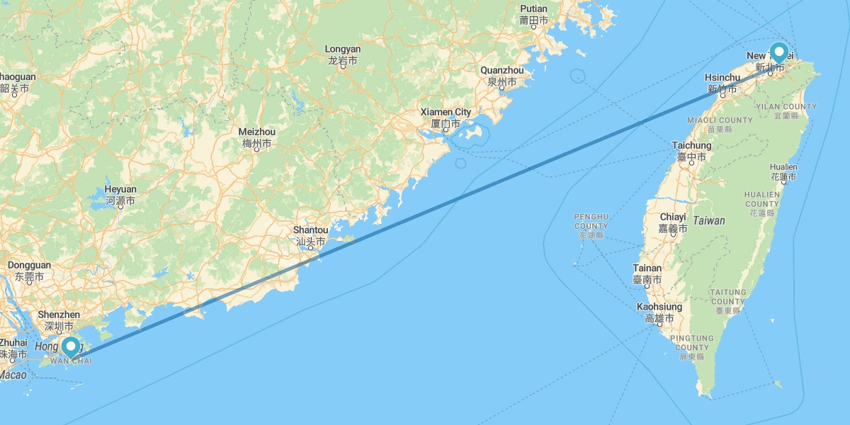 Hong Kong et Taipei