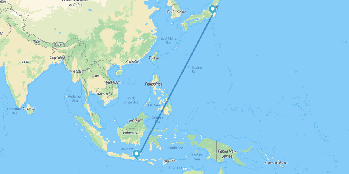 Tokyo, Ubud et les plages du sud de Bali