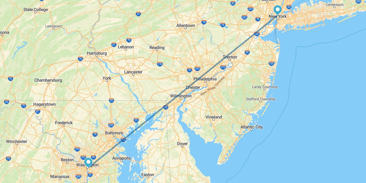 Washington DC et New York
