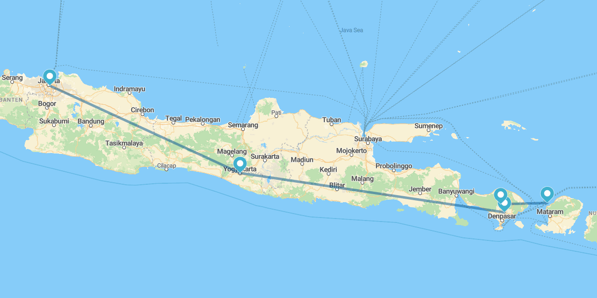 Java, Bali et les îles Gili