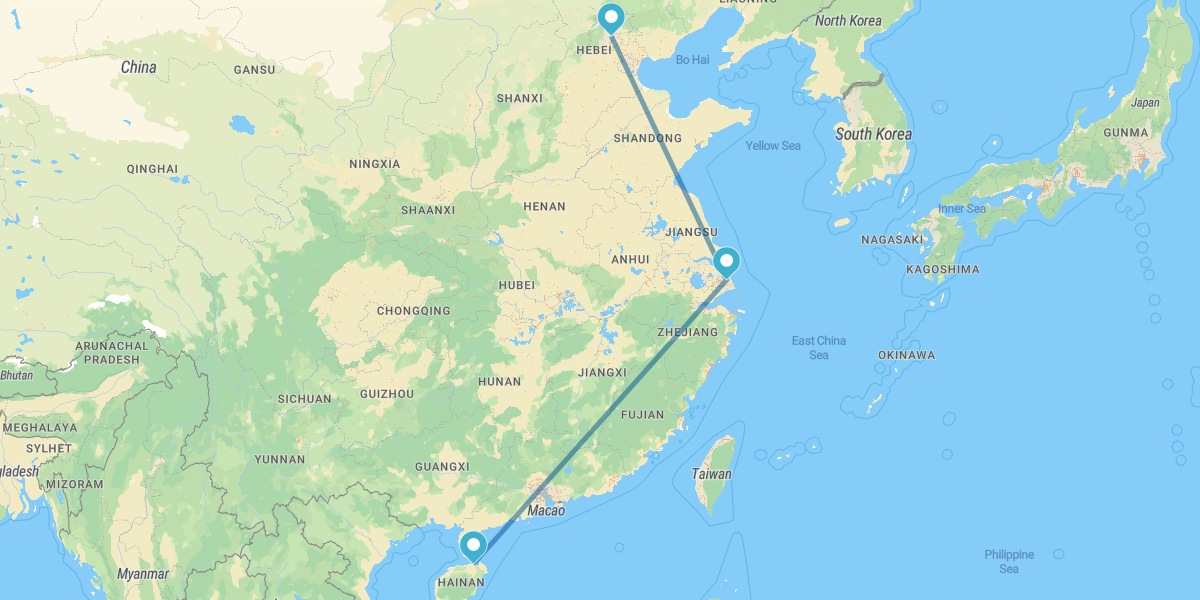 Pékin, Shanghai et les Plages de Hainan