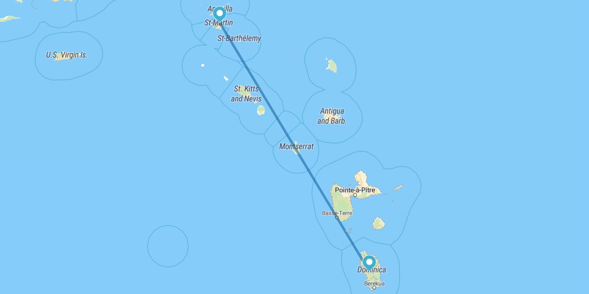 Dominica et Saint-Martin