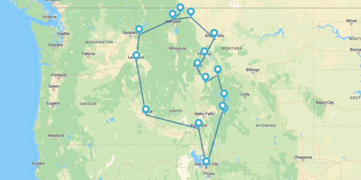 La Grande Route de Yellowstone