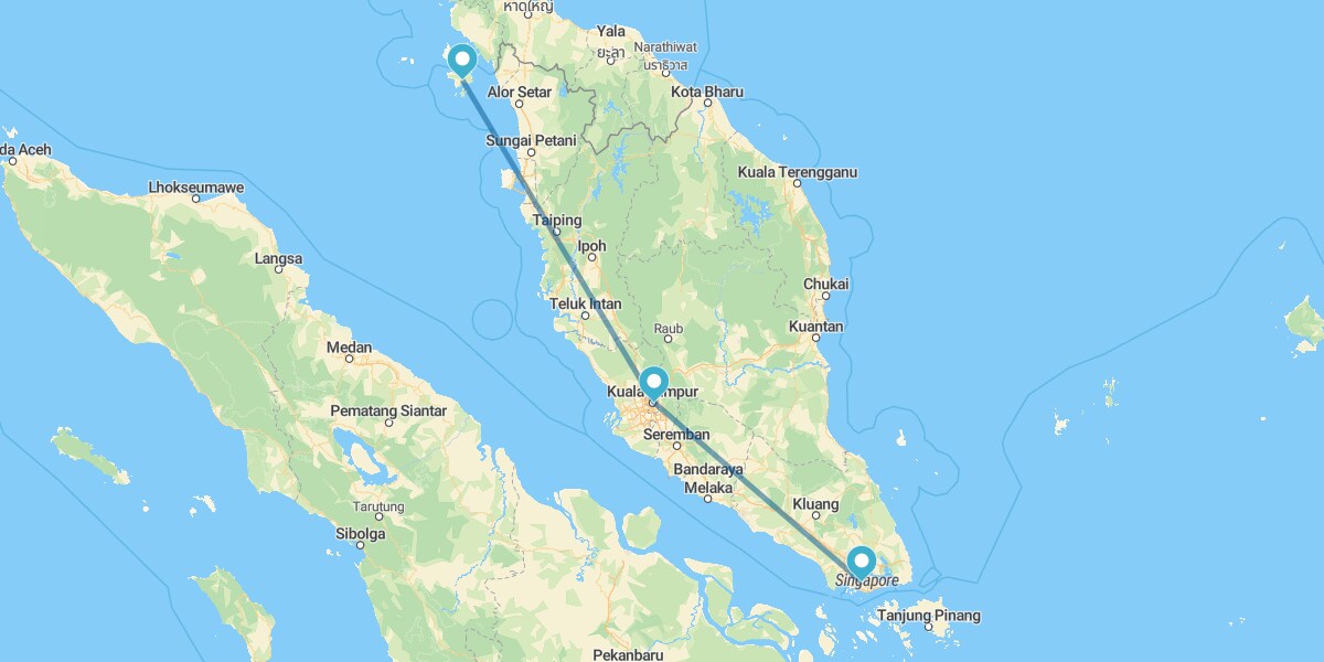 Singapour, Kuala Lumpur et Langkawi