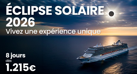 Croisières éclipse solaire 2026