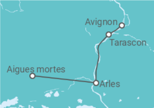 Itinéraire -  Santons et traditions de Noël au fil des canaux de Provence (formule port/port) - CroisiEurope