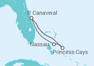Itinéraire -  Bahamas - Carnival