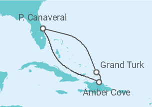 Itinéraire -  Bahamas - Princess Cruises