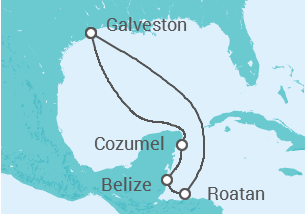 Itinéraire -  Mexique, Belize - Carnival