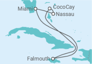 Itinéraire -  Bahamas, Jamaique - Royal Caribbean