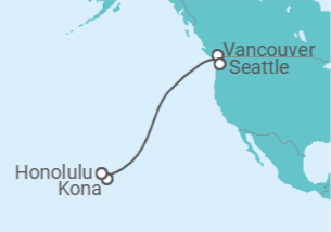 Itinéraire -  États-Unis - Royal Caribbean