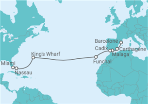 Itinéraire -  Le luxe outre-Atlantique - Regent Seven Seas