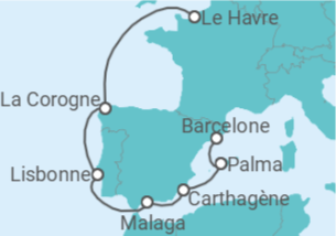 Itinéraire -  Icônes ibériques
- Regent Seven Seas
