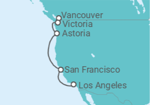Itinéraire -  Canada, États-Unis - Norwegian Cruise Line