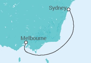 Itinéraire -  Australie - Carnival